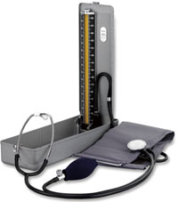 卓上型水銀式血圧計（聴診器カフ固定タイプ）