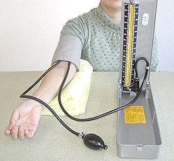 水銀血圧計　腕帯セット